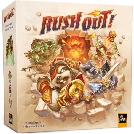 Rush Out - Sit Down - Jeux de société - Sit Down Games