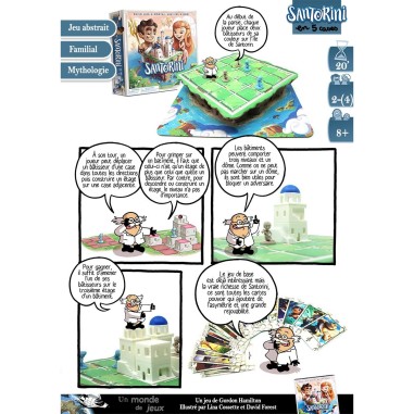 Santorini - Jeu de société - Spin Master