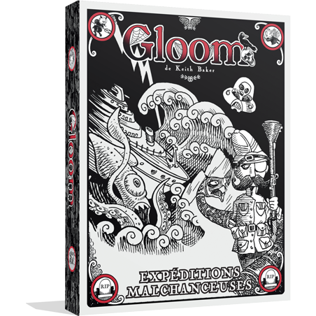 Gloom - Expéditions Malchanceuses Extension - Jeu de société - Edge