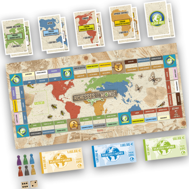 Richesses du Monde - Green - Jeux de société - Lansay