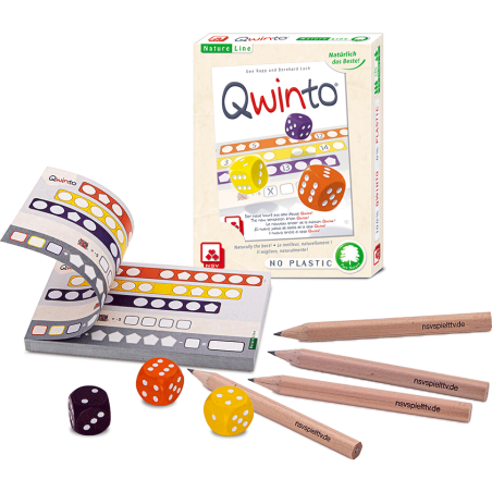 Qwinto - NatureLine - Nürnberger Spielkarten - Jeux de société - Nürnberger Spielkarten