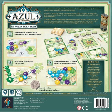 Azul: Le Jardin de la Reine - Plan B Games - Jeux de société - Next Move