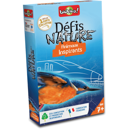 Défis Nature - Animaux Inspirants - Jeux de société - Bioviva Editions