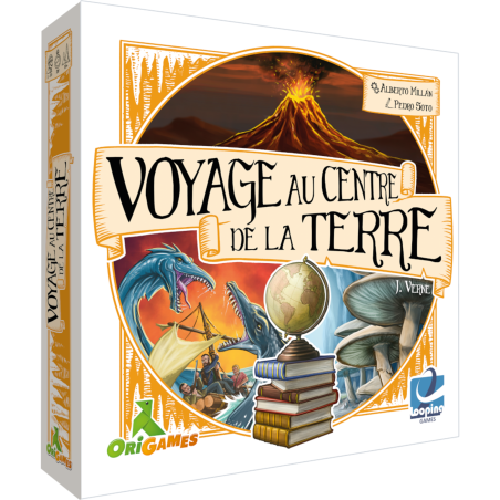 Voyage au Centre de la Terre - Jeux de société - Origames
