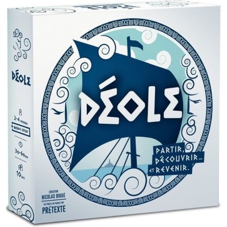 Déole - Jeu de course et de Roll & Write - Prétexte