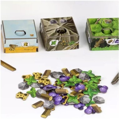 Crétincé - jeu de placement d'ouvriers Atalia - Wizkids