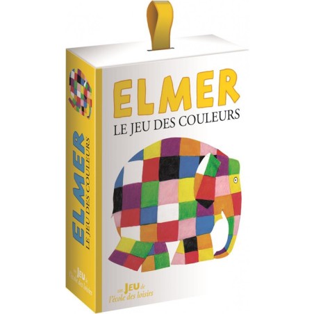 Elmer le jeu des couleurs - L'école des loisirs - Jeu de société enfant - L'école Des Loisirs