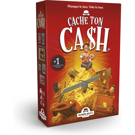 Jeu Cache ton cash - Grandpa Beck's Games