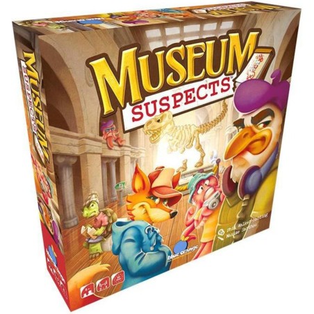 Museum Suspects - jeu de déduction et de paris Blue Orange - Blue Orange Games