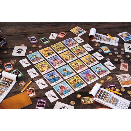 Museum Suspects - jeu de déduction et de paris Blue Orange - Blue Orange Games