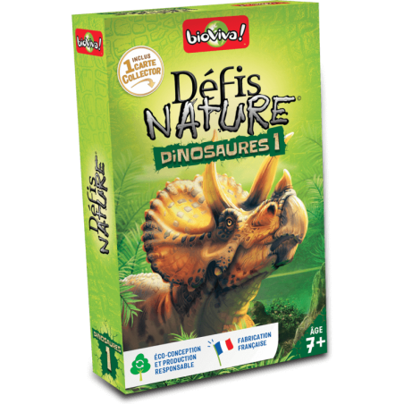Défis Nature - Dinosaures 1 - 2022 - Jeux de société - Bioviva Editions