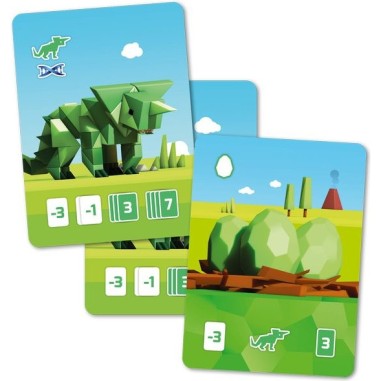 Jeu Cubosaurs - Jeu de société sur le thème des dinosaures - Catch Up Games