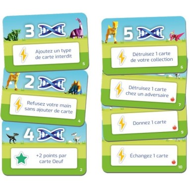 Jeu Cubosaurs - Jeu de société sur le thème des dinosaures - Catch Up Games