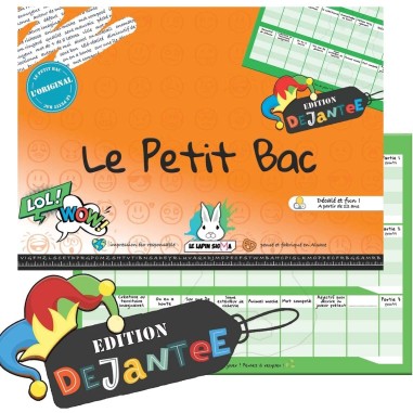 Jeu du Petit Bac - Edition Déjantée - Le Lapin Sigma