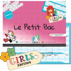 Jeu du Petit Bac - Edition Girls - Le Lapin Sigma