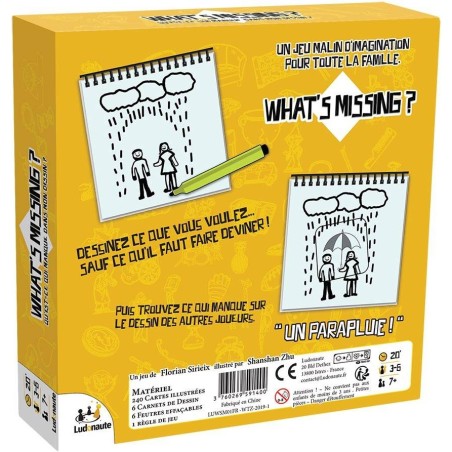 What's Missing? - Jeux de société - Ludonaute