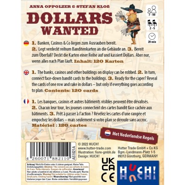 Dollars Wanted - Huch & Friends! - Jeux de société - Huch & Friends !