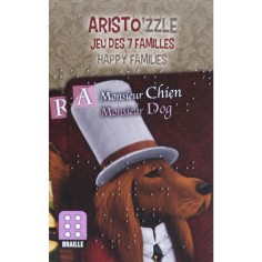 Aristo'zzle Jeu des 7 Familles - Braille - Robin Red Games