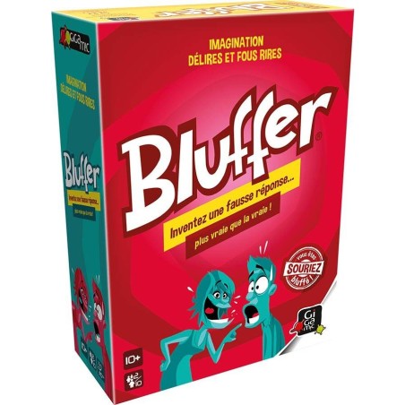 Bluffer - Jeu d'Ambiance - dès 10 ans - Gigamic