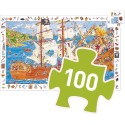 Puzzle observation - Les pirates - 100 pcs - Fsc Mix - DJ07506 - Djeco