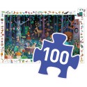 Puzzle observation - La forêt enchantée - 100 pcs - Fsc Mix - DJ07504 - Djeco