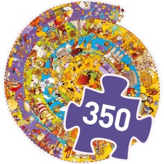 Puzzle Observation - Histoire + Livret - 350 pièces - Jeux classiques - Jeux de société - Djeco 2