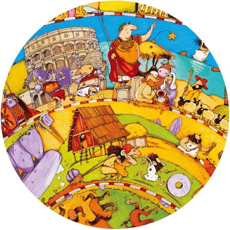 Puzzle Observation - Histoire + Livret - 350 pièces - Jeux classiques - Jeux de société - Djeco