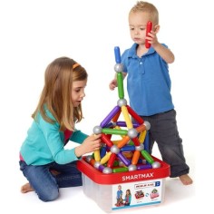 Coffre 70 pièces build Xxl - jeu de construction - Smartmax 2