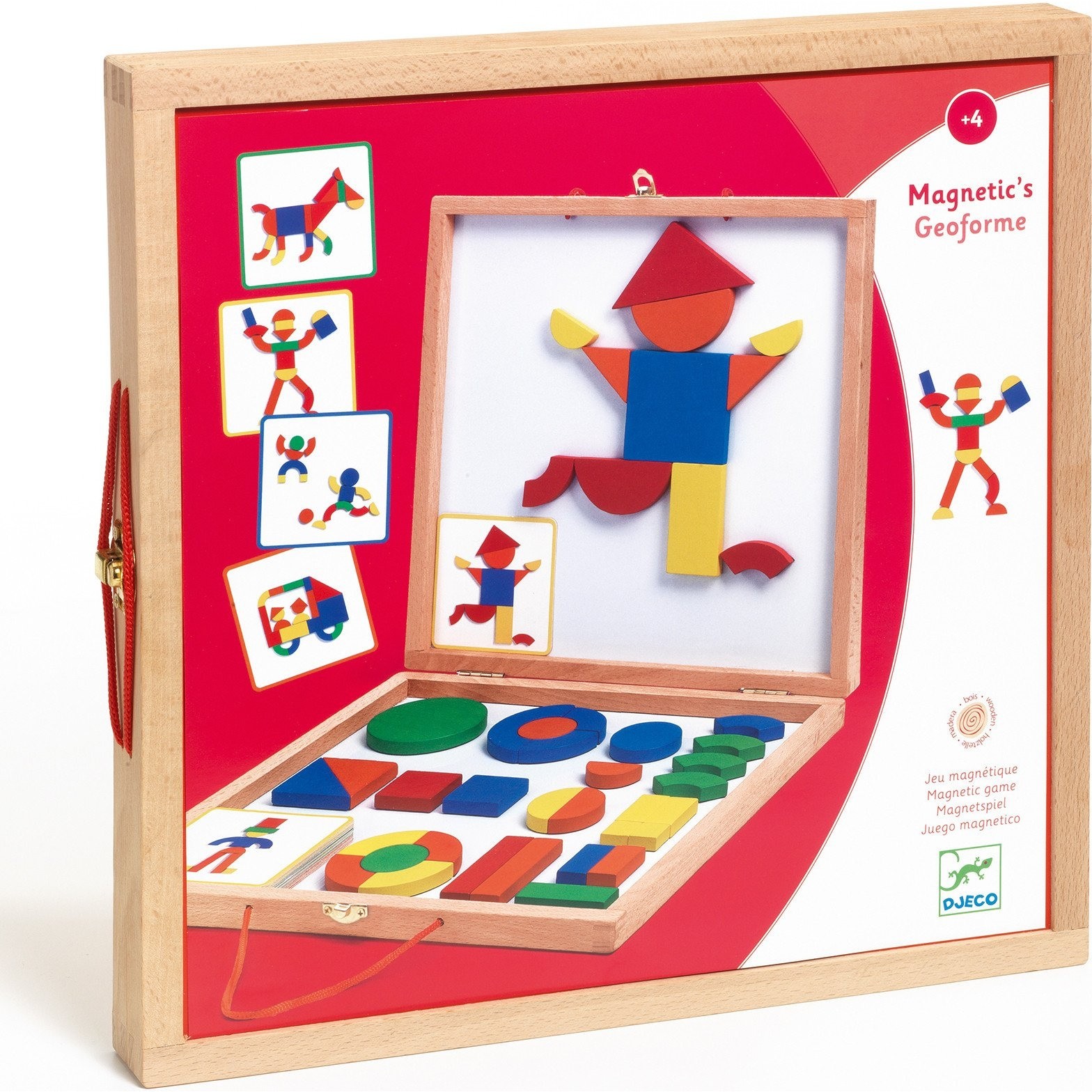 Coffret géoforme tableau et magnets enfant Djeco