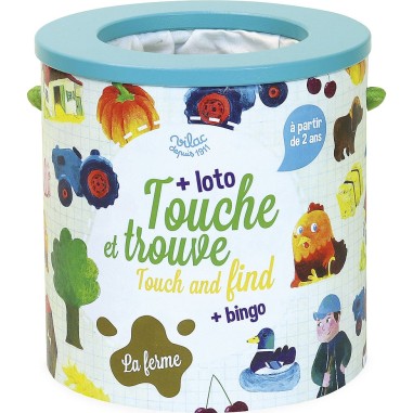 Touche et Trouve - La Ferme - Jeux enfants - Vilac