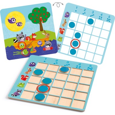 Eduludo - Quantitix - Jeux de société Enfants - Djeco