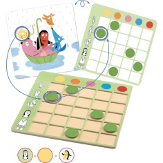 Eduludo - Animocolorix - Jeux de société Enfants - Djeco 2