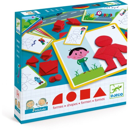 Eduludo - Formes - Jeu de société - Djeco