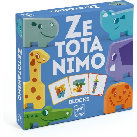 Jeu éducatif de construction - Ze Totanimo - Djeco