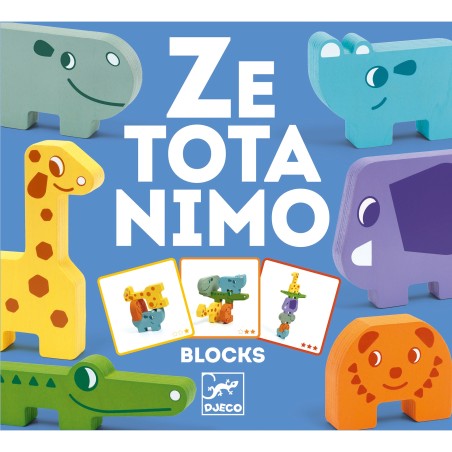 Jeu éducatif de construction - Ze Totanimo - Djeco