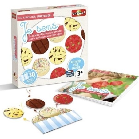 Mes Associations Montessori - Je sens - Jeu de société - Editions - Bioviva