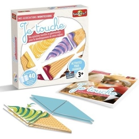 Mes Associations Montessori - Je touche - Jeu de société - Bioviva Editions