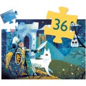 DJ07237 - Puzzle silhouette - Le chevalier de la pleine lune-36pcs - Djeco