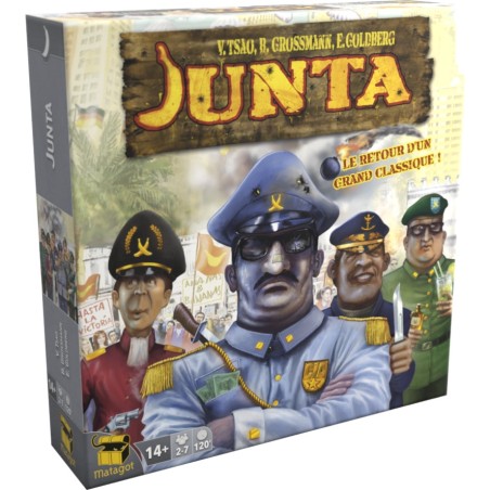 Junta - Jeu de pouvoir, intrigues et argent Blackrock Games - Matagot