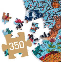 Table à jouer duo puzzle forêt pour 2 enfants - RETIF