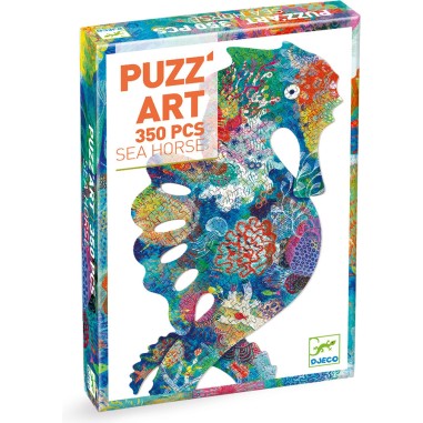 Puzzle 54 pièces - Silhouette : Le carosse d'Elise - Djeco - Rue des Puzzles