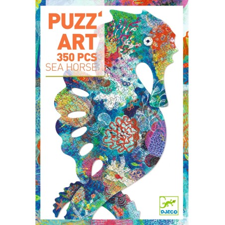 Puzzle Puzz'Art - Sea Horse: 350 pièces - Jeux classiques - Djeco