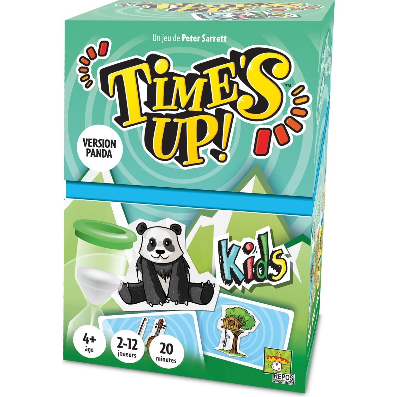 Time's Up Kids Panda jeu d'ambiance dès 4 ans Repos Production