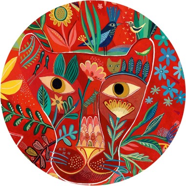 Puzz'art - Lion - 150 Pièces - Jeux de société Enfants - Djeco