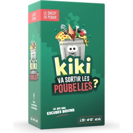 Kiki va Sortir les Poubelles - Jeux de société - ledroitdeperdre.com - Le Droit De Perdre