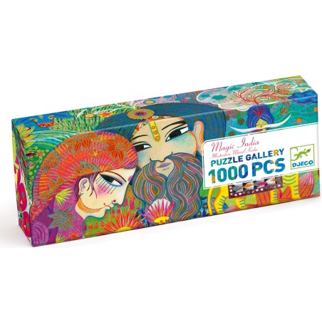 Puzzle Gallery - Magic India - Jeu de société - Djeco