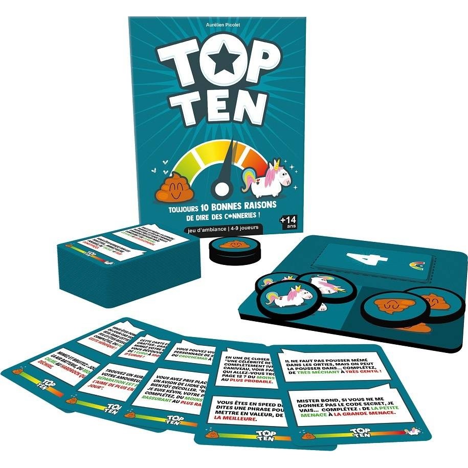 Jeu Top ten Cocktail Games