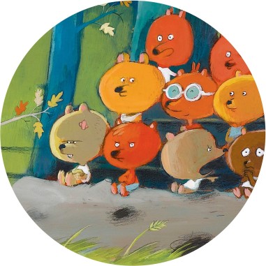 Puzzle Gallery Forest Friends 100 Pièces Enfant Dès 5 Ans - Djeco