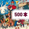 Puzzle Gallery - Fantasy orchestra - 500 pcs - Fsc Mix - DJ07626 - Djeco