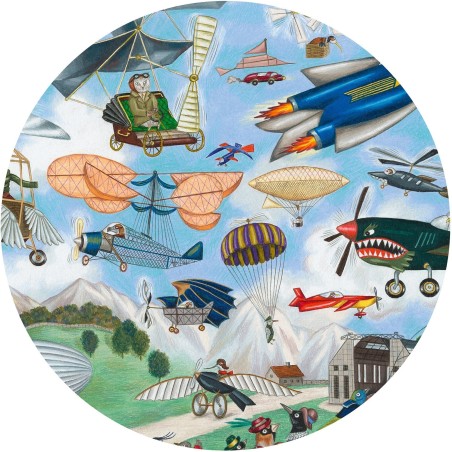 Puzzle Observation : Aéro Club – 200 Pièces - Jeux classiques - Djeco